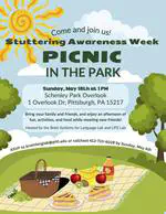 Stuttering Awareness Week, Picnic in the Park